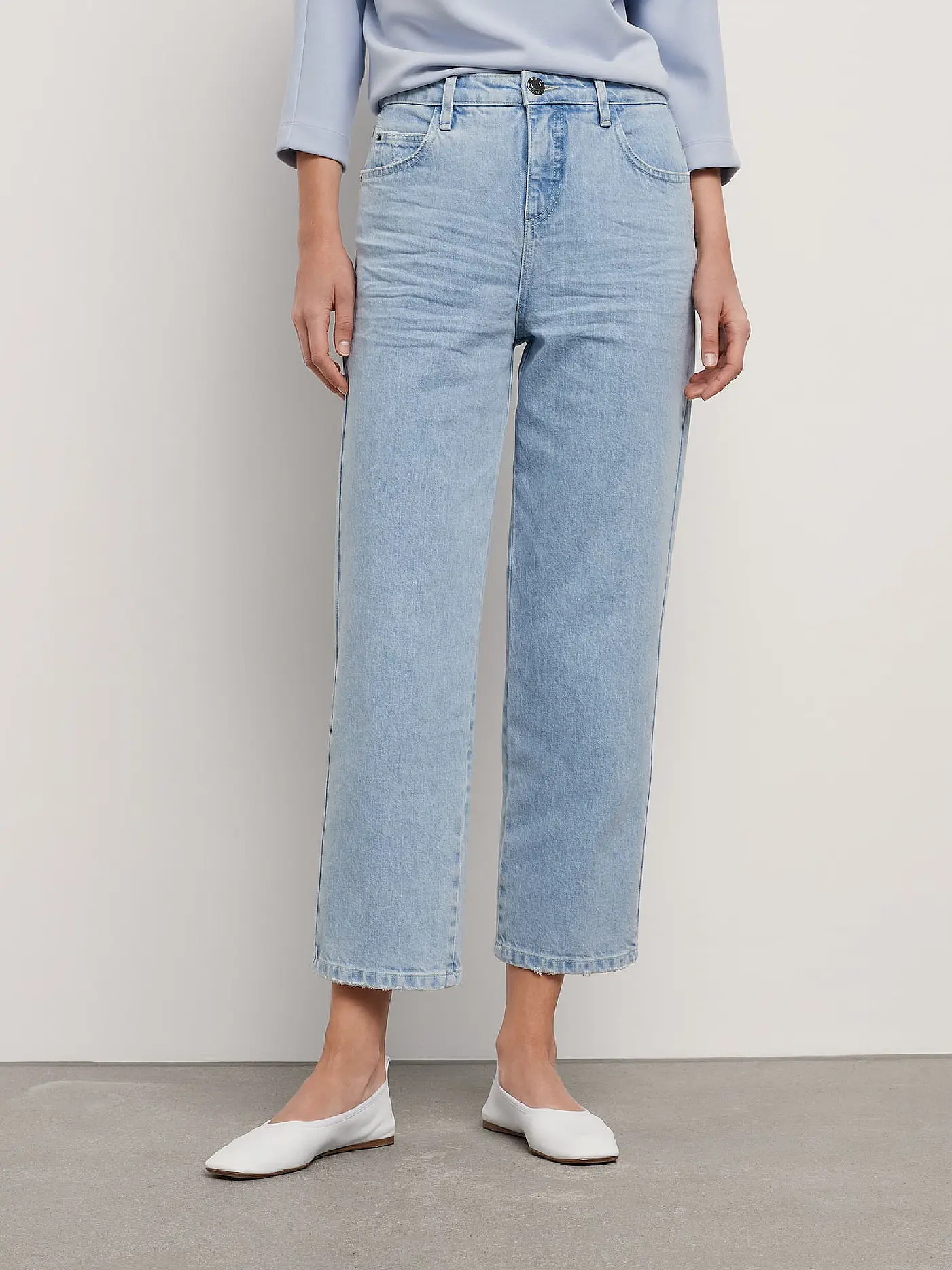 OPUS | Jeans Straight Fit  Lani 7/8 | 